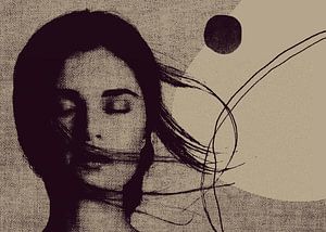 TW living - Linen collection -abstract woman part one