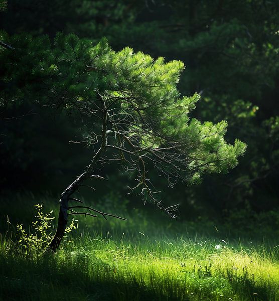 Le bruissement des feuilles dans la forêt d'été par fernlichtsicht