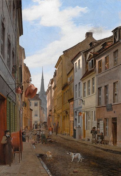 Eduard Gaertner-Parochialstrasse in Berlin by finemasterpiece