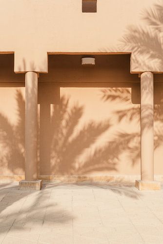 Wall of loam in Saudi Arabia by Photolovers reisfotografie
