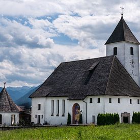 Weiße Kirche in Österreich von Jolieke