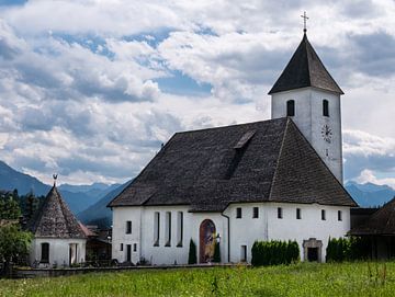 Witte kerk in Oostenrijk van Jolieke