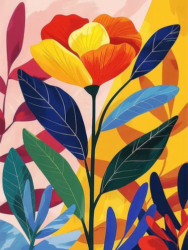 Bloemen Canvas Print