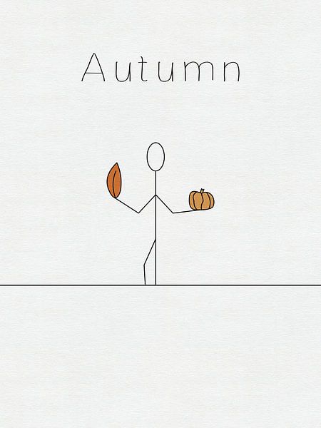 Gribouillis d'automne par Hilde Remerie Photographie et art numérique