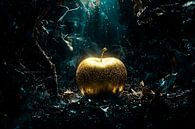 Mystical golden apple artwork by Imperial Art House thumbnail