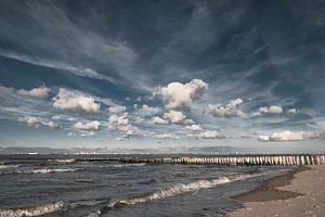 Wolken boven de Westerschelde van Ellen Driesse