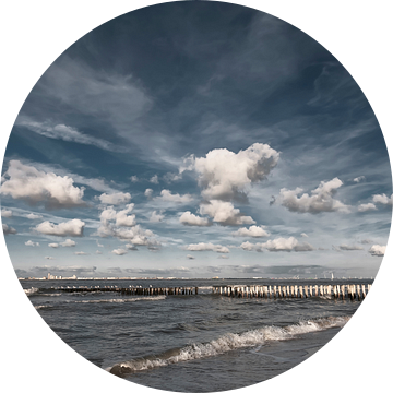 Wolken boven de Westerschelde van Ellen Driesse