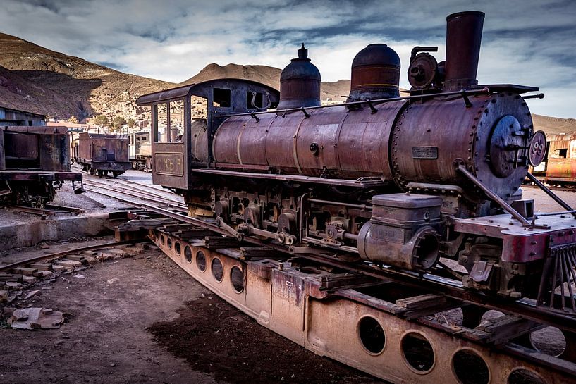 Locomotive Pulacayo N by Joke de Jager