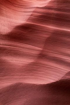 Full frame beeld van de rotstekeningen in de Lower Antelope Canyon
