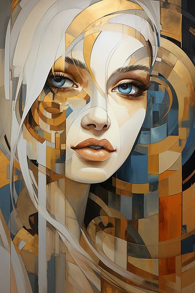 Femme abstraite par pcperle