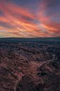 The Fish River Canyon at sunset in Namibia, Africa by Patrick Groß thumbnail