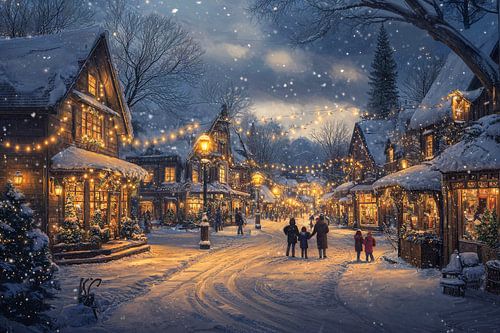 Winterlicher Zauber von Poster Art Shop