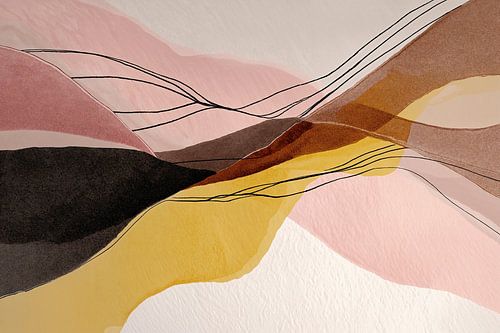 Organic shapes in harmony no.4