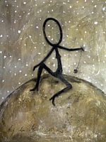 sur la lune