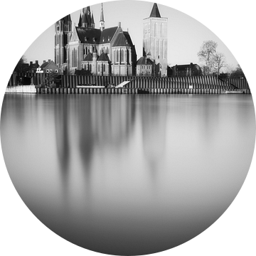 St-Martinuskerk Cuijk #7 (zwart wit) van Lex Schulte