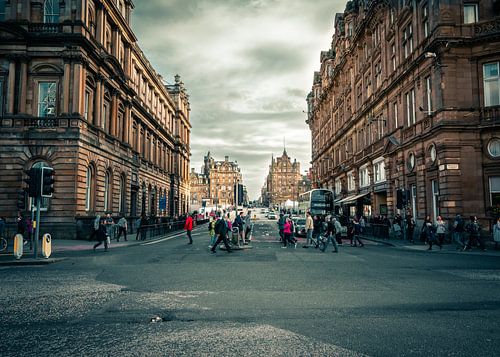 Straßen von Edinburgh - Schottland