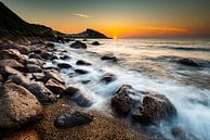 Stones on the beach in Sardinia by Damien Franscoise thumbnail