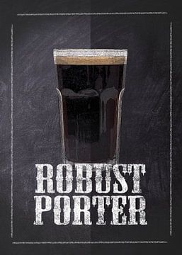 Beer - Robust Porter by JayJay Artworks