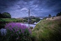 De brug in de wijk Marsdijk (Assen)
