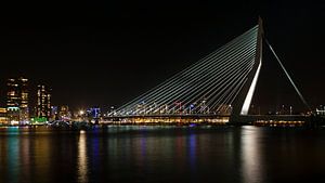 Pont Erasmus de nuit sur Paul Kampman