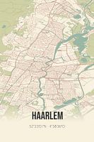 Vintage map of Haarlem (North Holland)