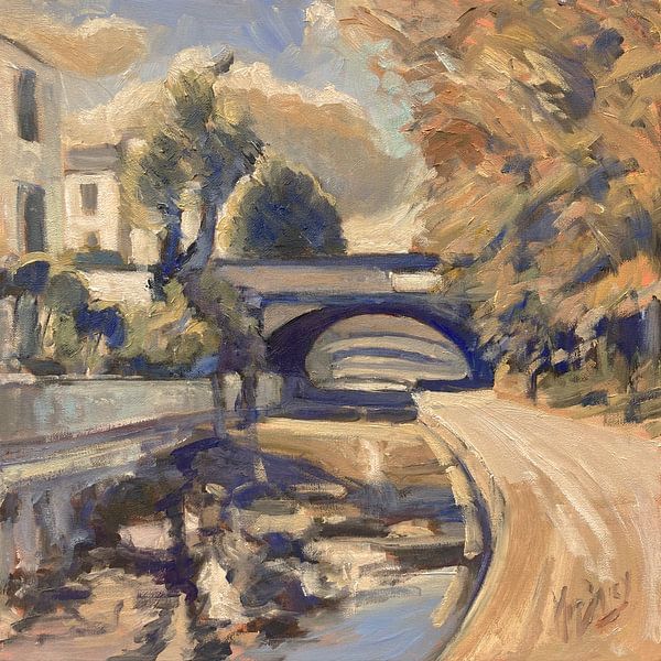 Bridge over the Regent's Canal by Nop Briex