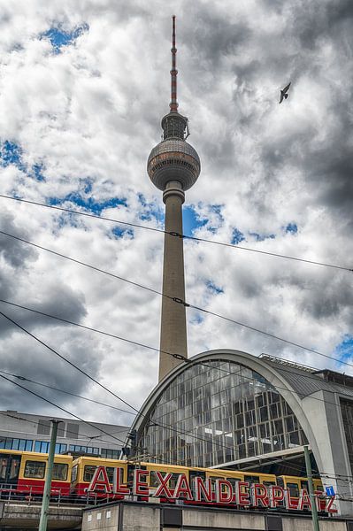 Alexanderplatz in Berlijn van Mark Bolijn