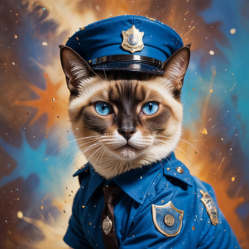 Rufen Sie lieber die Kitty Cops
