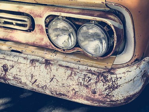 Koplamp van Chevrolet Pick-up  Vintage Oldtimer Auto