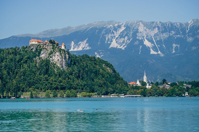 View on Lake Bled (Slovenia) par Rob van der Pijll