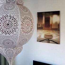 Customer photo: Marrakech Morocco by Mr and Mrs Quirynen, on canvas