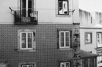Lisbonne en noir et blanc
