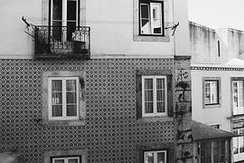 Lissabon schwarz-weiß von yasmin