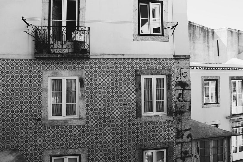 Lisbonne en noir et blanc par yasmin