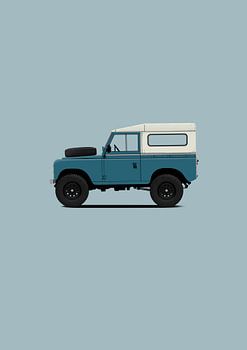 Land Rover Series Blue