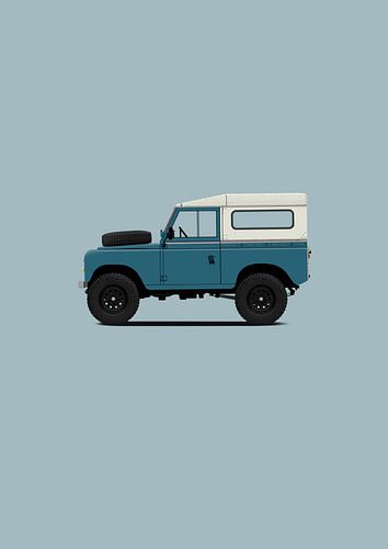 Land Rover Series Blue sur Paul Jespers