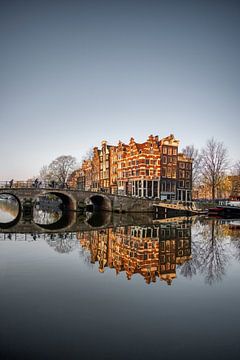 Amsterdam, Canal houses of the 17th century, Brouwersgracht.