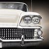 Voiture ancienne américaine Limited 1958, vue de face sur Beate Gube