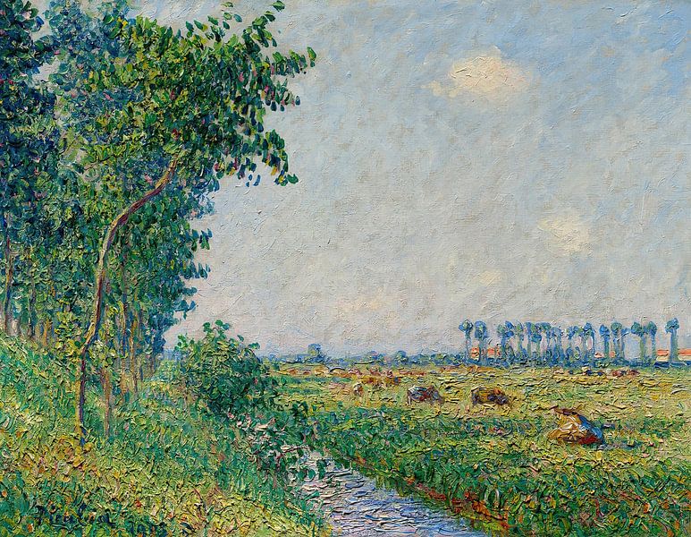 Francis Picabia - Sans titre (Vaches dans les pleins de Normandie) (1905) par Peter Balan