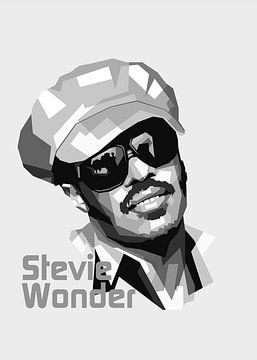 Stevie Wonder von Wpap Malang