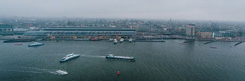 Uitzicht over de stad Amsterdam