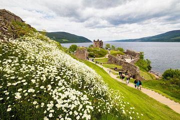 Kasteel Urquhart aan Loch Ness in Schotland