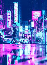 Cyberpunk Tone City by saufa haqqi