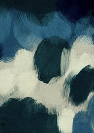 Abstraktes Blau von Studio Allee
