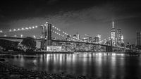 New York City Lights II van Dennis Wierenga thumbnail