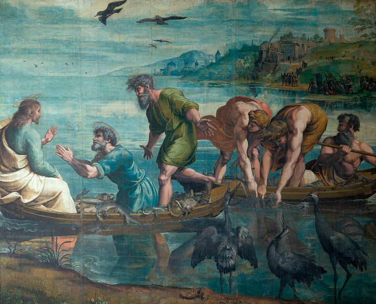 The Miraculous Draft of Fishes, Rafaël by Masterful Masters