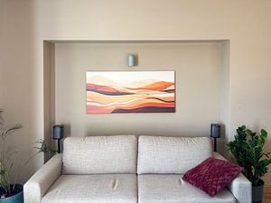 Abstract heuvel landschap #3