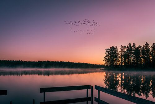 Un petit matin au lac Tiken 01