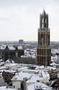 Der Dom von Utrecht im Winter von Merijn van der Vliet Miniaturansicht
