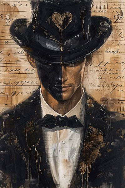 Mysteriöser Mann mit goldenem Herz von Imperial Art House